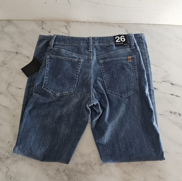 Joe's Jeans High Rise Skinny Ankle Suede Blue Jeans 26 NWT - Picture 6 of 8